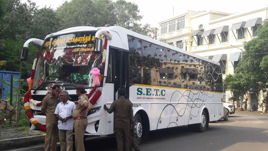 SETC Bus Inauguration