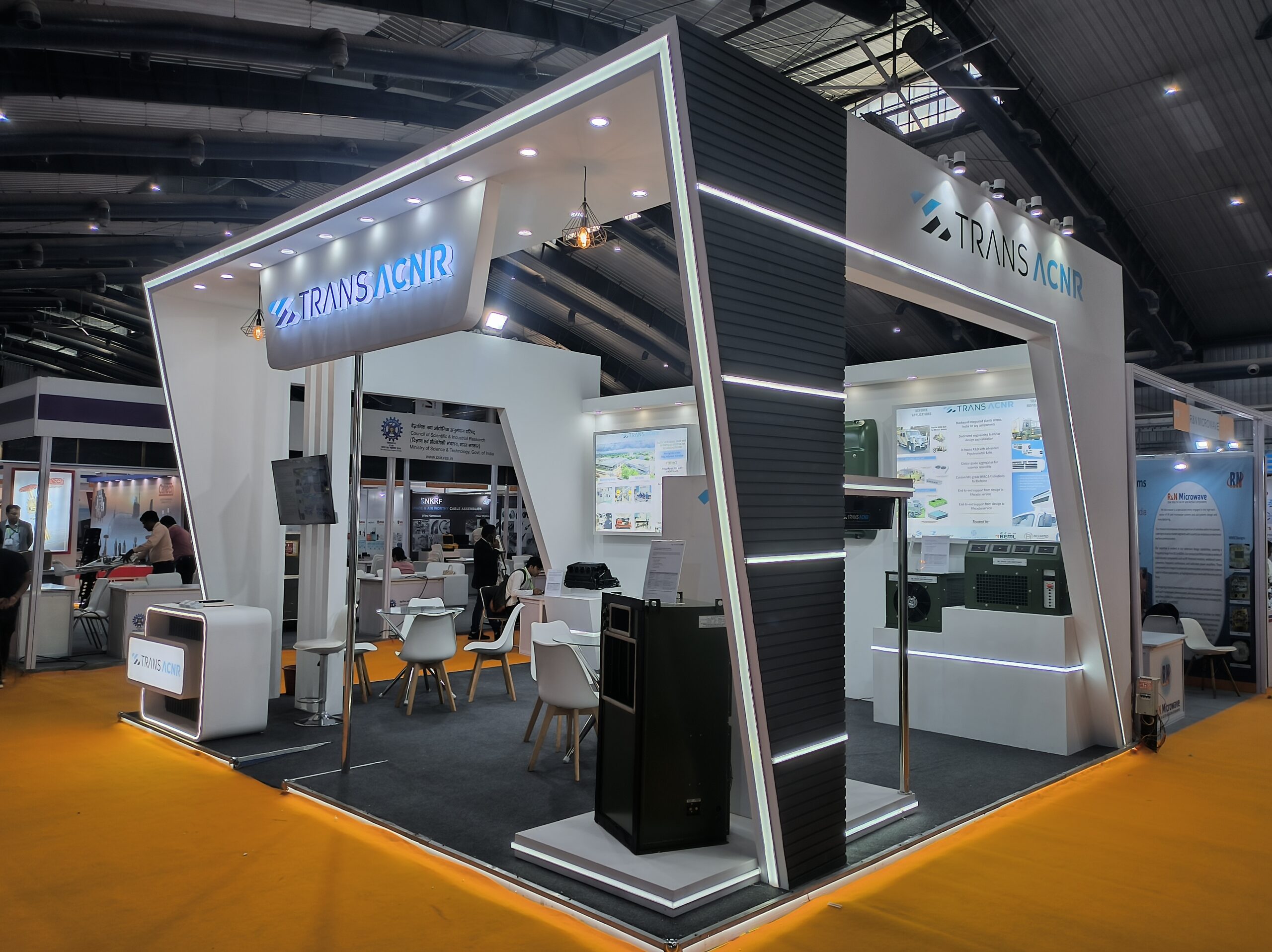 Trans ACNR MIL-Grade Defence HVAC Solutions Displayed at the IMS Exhibition Bengaluru