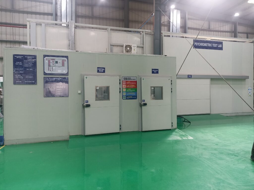 Trans ACNR Advanced Psychrometric Lab Used for Testing JTAC Bus ACs